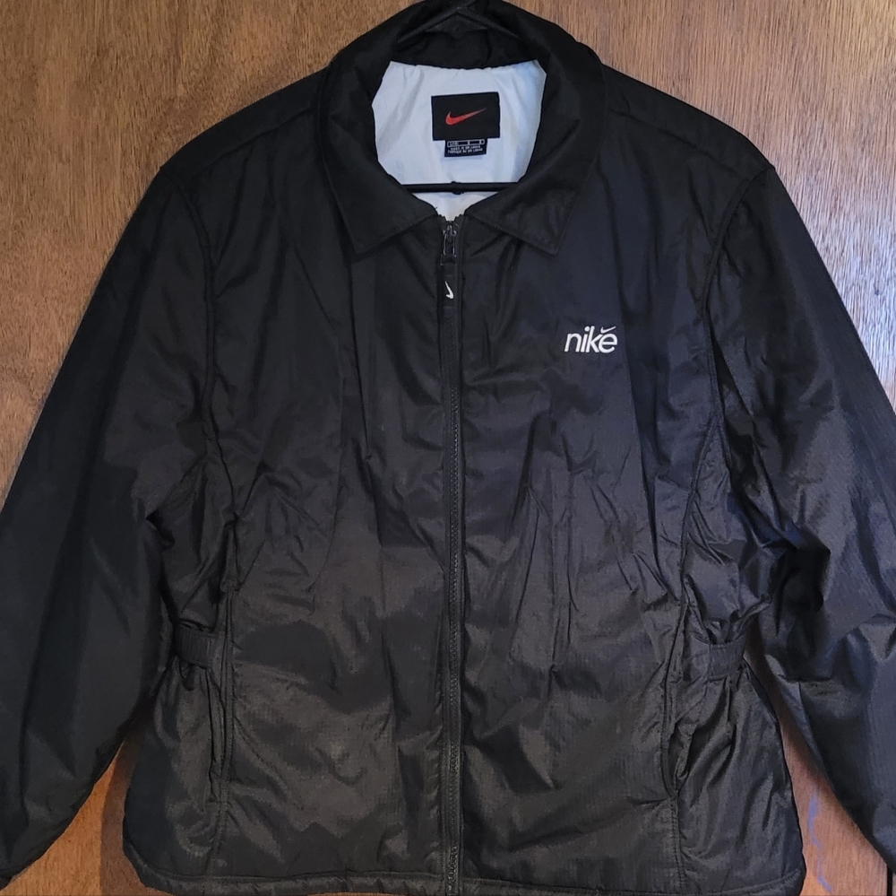 Girls Nike lined water repellant jacket,size 14